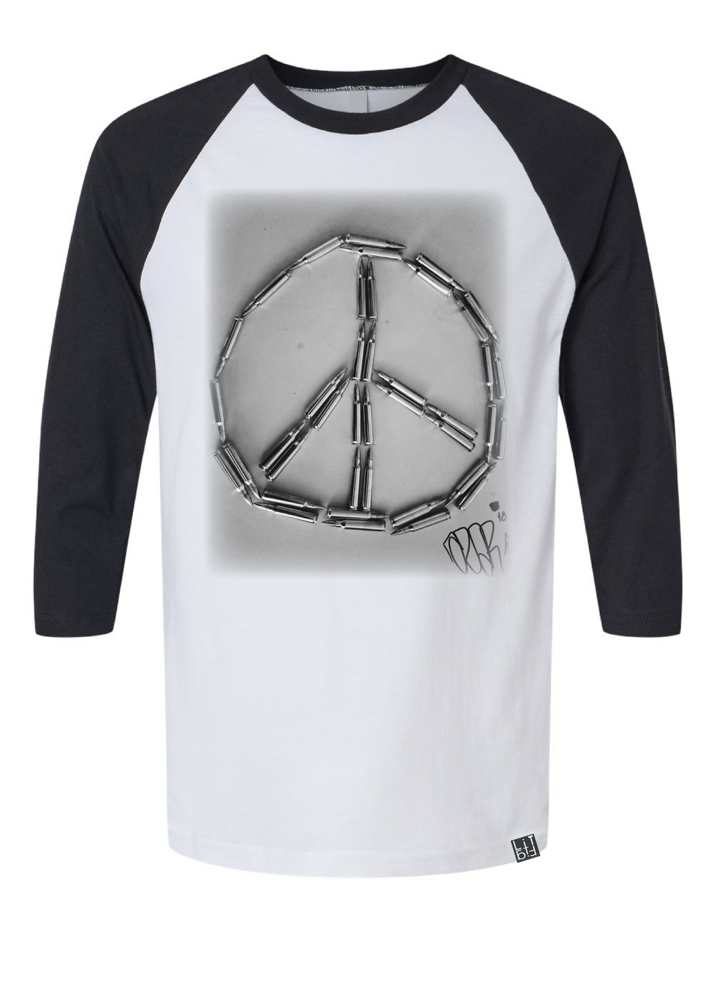 3/4  "PEACE" TEE